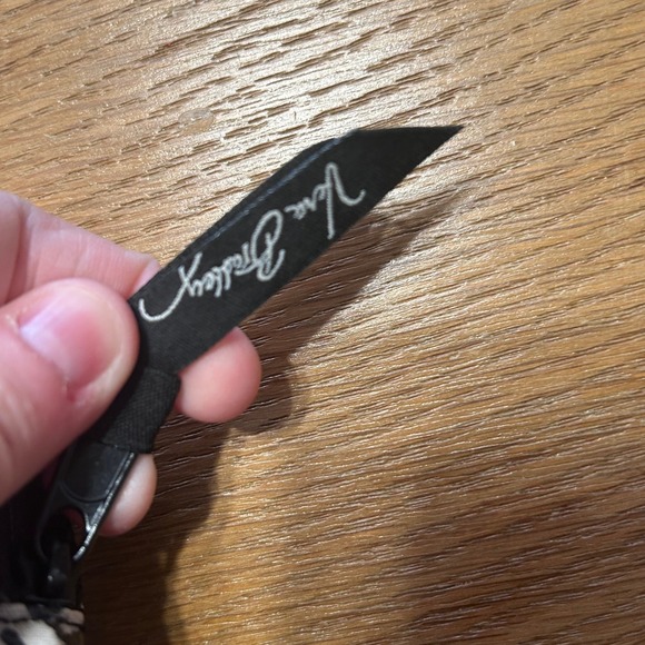 Vera Bradley Cosmetic Bag Pouch Leopard Print Zippered Accessory Case - Picture 2 of 3